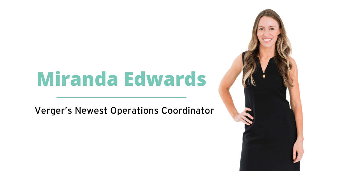 Verger Miranda Edwards to Operations Team